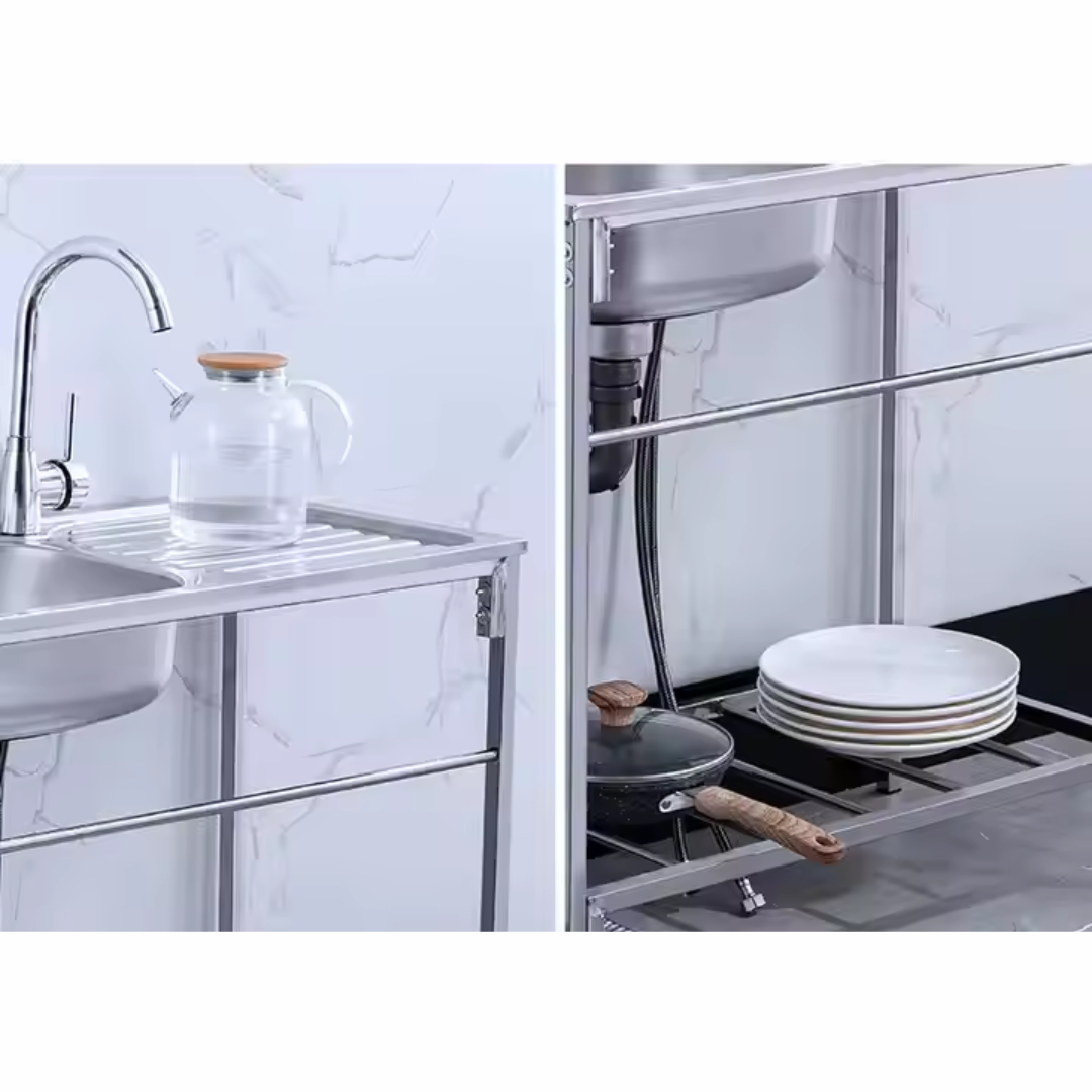 Samostojeća inox sudopera