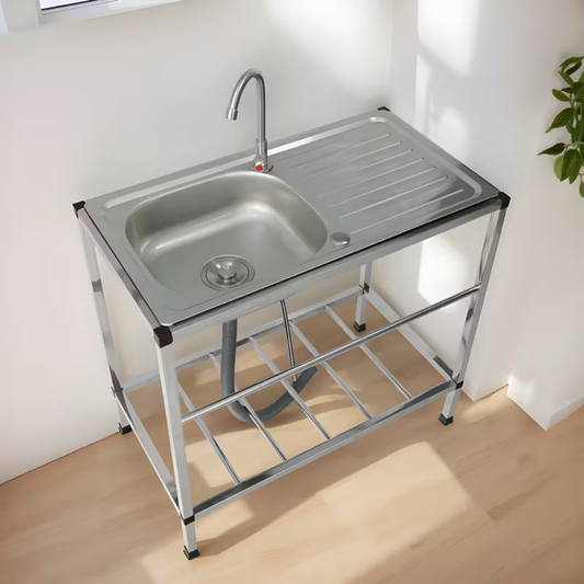 Samostojeća inox sudopera
