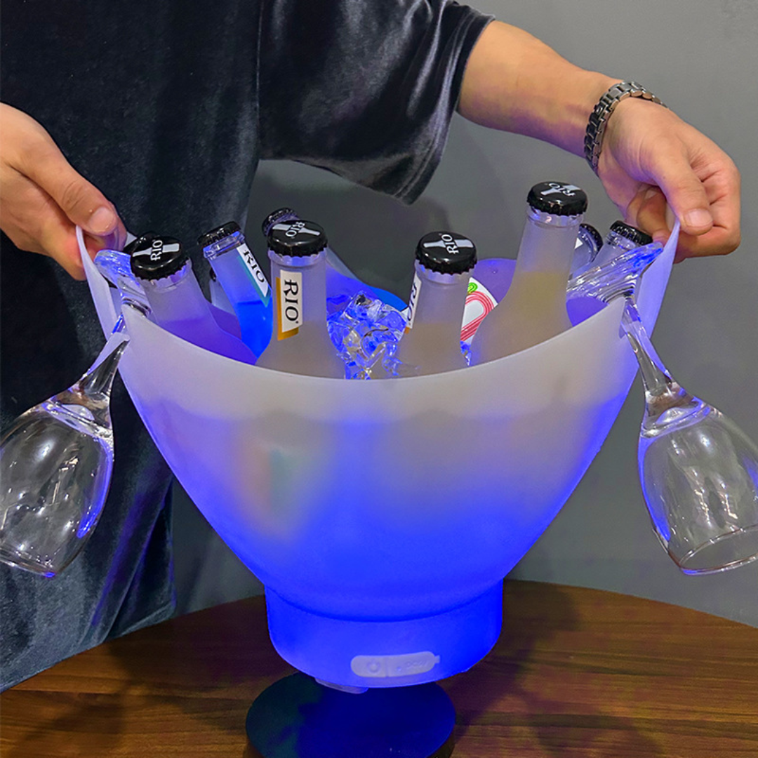 RGB kanta za led sa Bluetooth zvučnikom – 7L