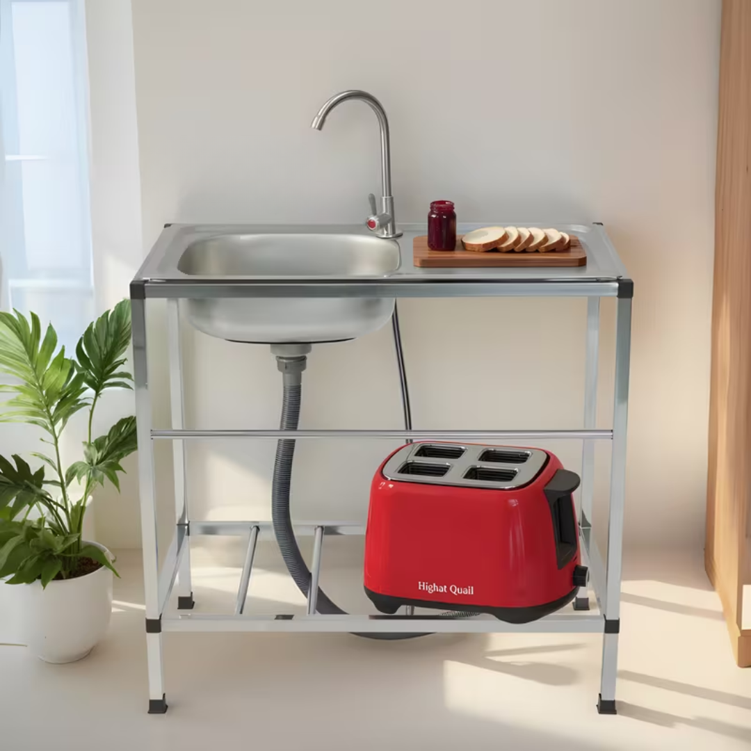 Samostojeća inox sudopera