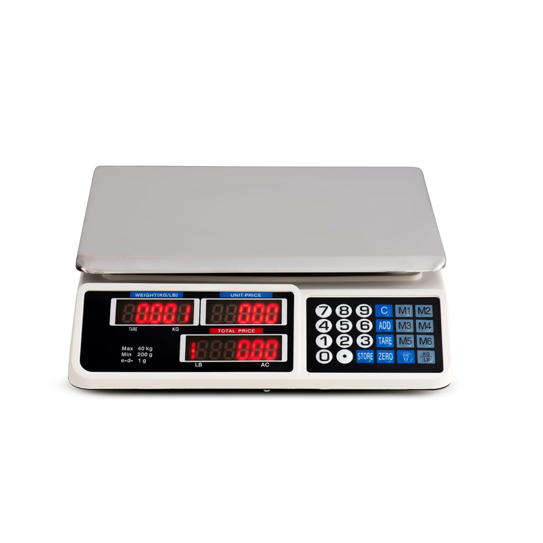 Digitalna vaga 40 kg sa LCD ekranom