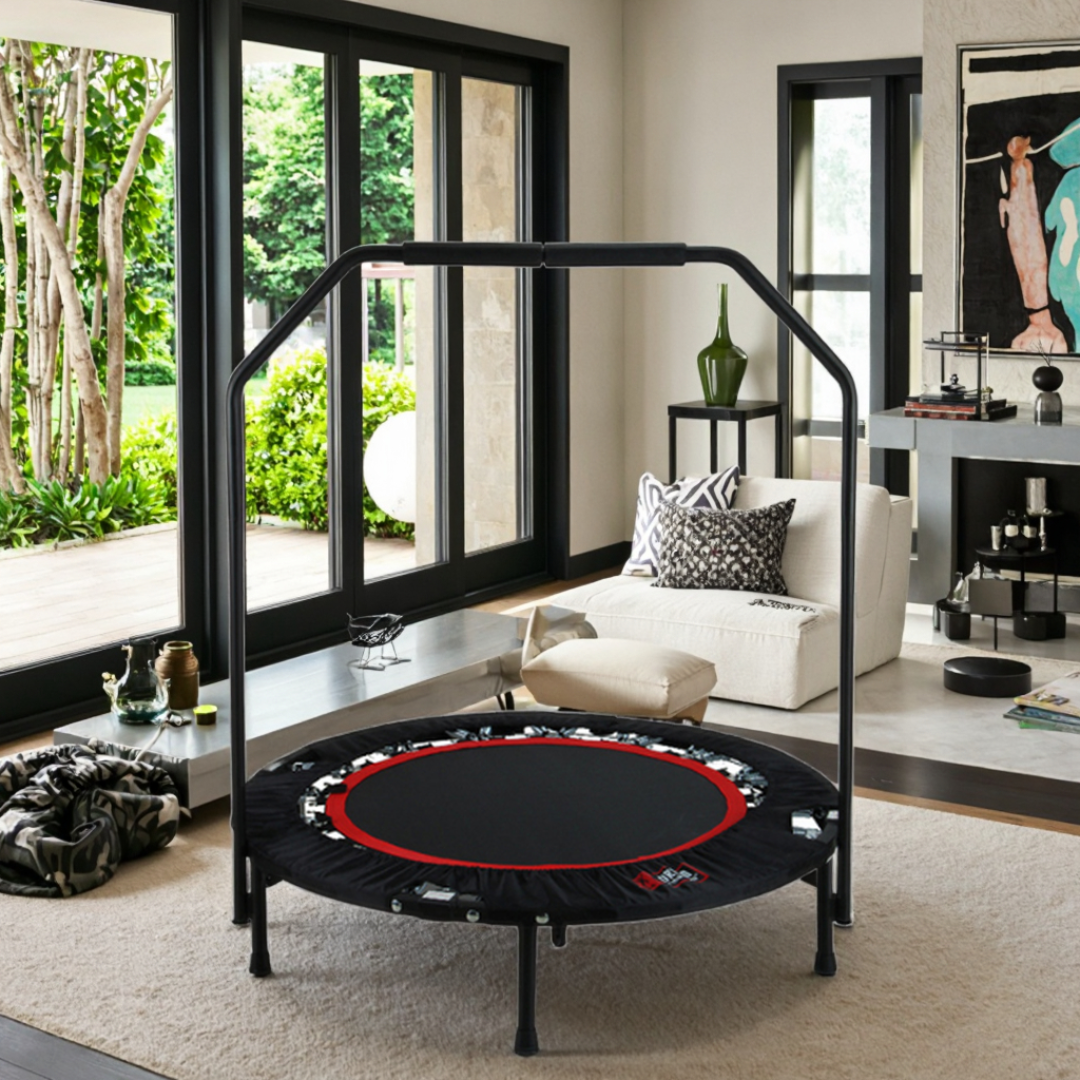 Trampolina za vežbanje sa rukohvatom – 120 cm