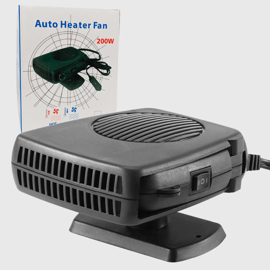 Grejač/ventilator za automobil 2 u 1 za prozore - 12 V