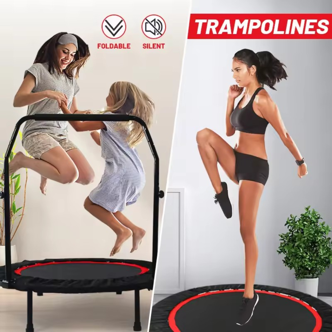 Trampolina za vežbanje sa rukohvatom – 120 cm