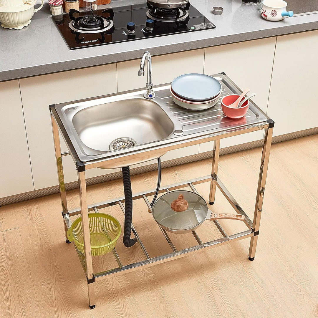 Samostojeća inox sudopera