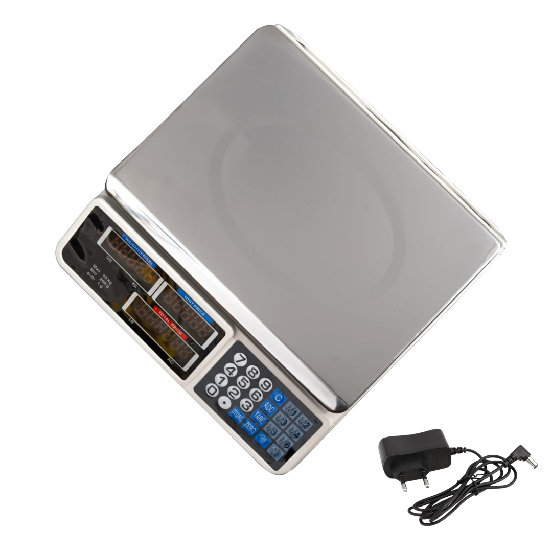 Digitalna vaga 40 kg sa LCD ekranom