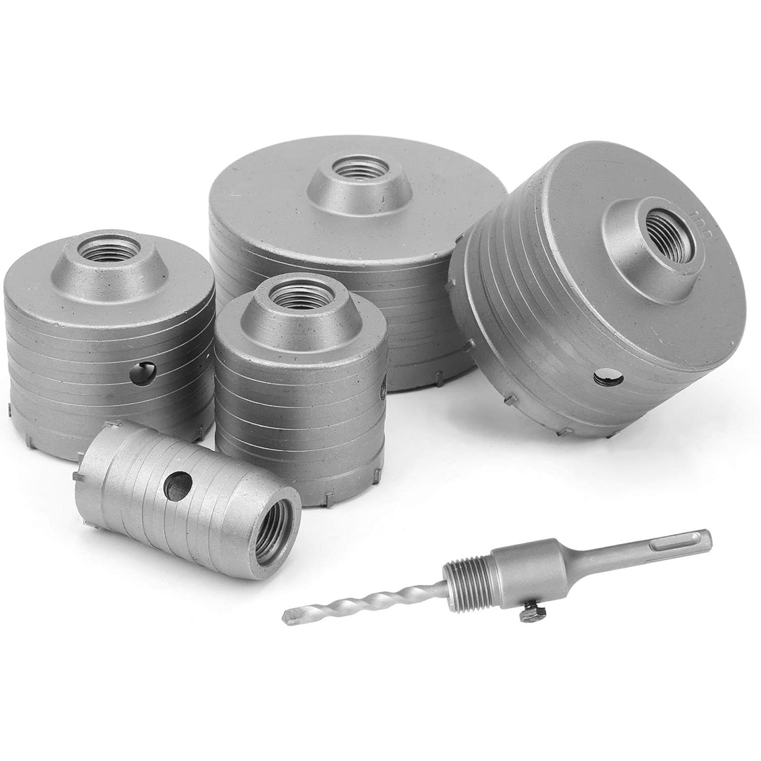 Burilice za beton: 125 mm, 100 mm, 80 mm, 65 mm, 40 mm