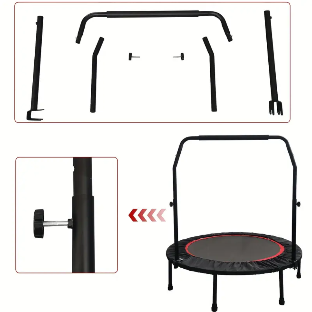 Trampolina za vežbanje sa rukohvatom – 120 cm