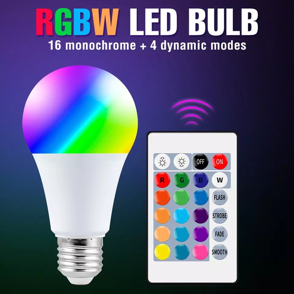 RGB i BELA SIJALICA SA DALjINSKIM UPRAVLjAČEM